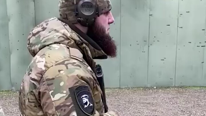 Daily training in Chechnya