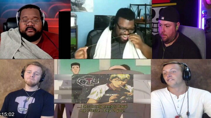 GREAT TEACHER ONIZUKA EPISODE 6 REACTION MASHUP - GTO