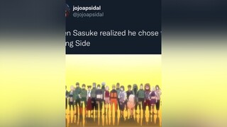 Sasuke 😢 naruto boruto sasuke isshiki kawaki uchiha uzumaki sharingan baryonmode sarada mitsuki madara itachi anime