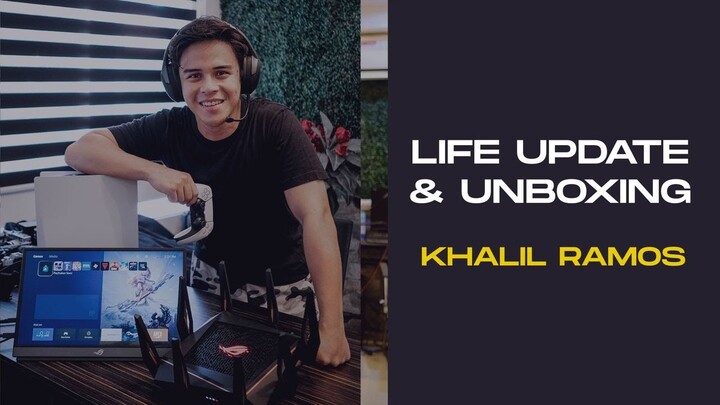 New office? + Unboxing & Review of ROG Tech! | Khalil Ramos (ROG Rapture, ROG Strix Go & Strix 17.3)