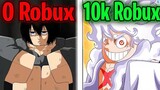 Spending $10,000 Robux on Anime Games (ROBLOX)