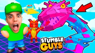 MEGA MAPA de DRAGÓN INFERNAL en STUMBLE GUYS... 😱🔥