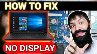 How to repair LAPTOP NO DISPLAY | TAGALOG