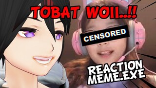 BERTOBAT LAH KALIAN SEMUA !!! REACTION MEME LIFANA AMBIYAH.EXE【VTUBER INDONESIA】