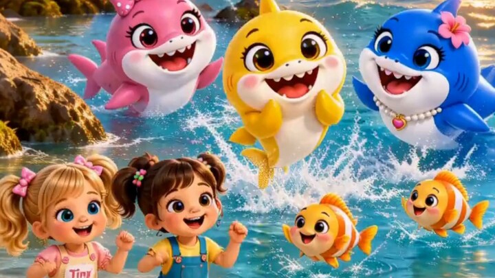 Baby Shark & Mommy Shark Doo Doo Doo! 🦈✨ (Ultimate Toddler Favorite)