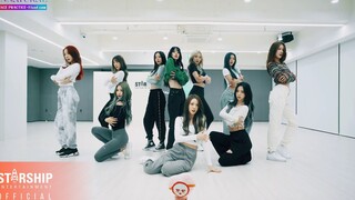 【宇宙少女】UNNATURAL舞蹈练习室 固定摄像机版 [Dance Practice] 20210405