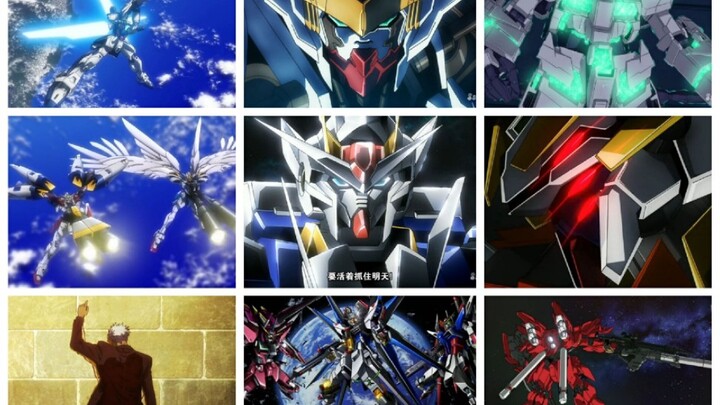 30 Heisei era Gundam's explosive mixed cut