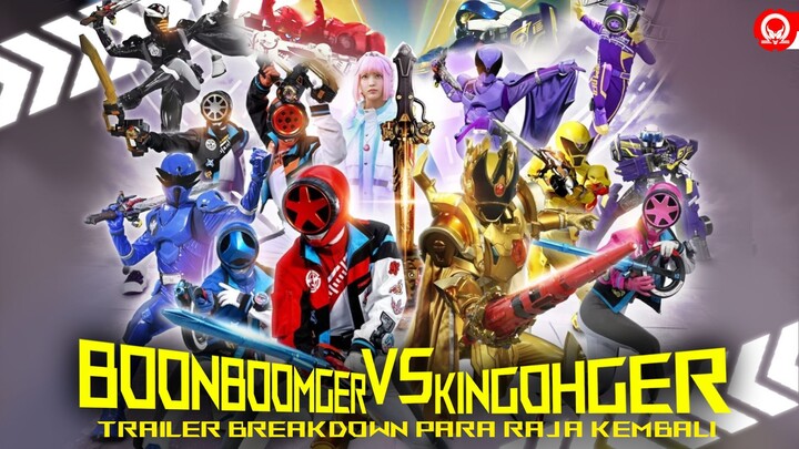 V-Cinext Bakuage Sentai Boonboomger vs. King-Ohger Trailer Breakdown Para Raja Kembali