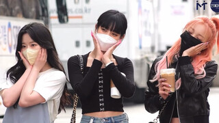 (G)I-DLE 220315 外国line《两点出逃》电台上班路