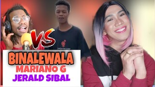 MARIANO G X JERALD SIBAL BINALEWALA COVER | REACTION VIDEO