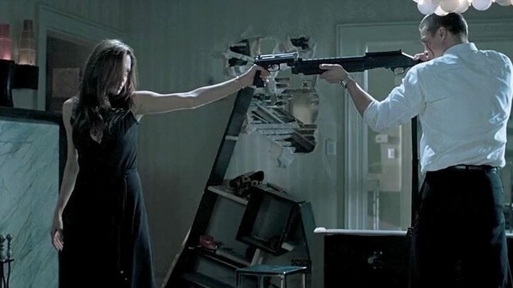 The most amazing couple in history, they fight with guns at home, and they have to change houses eve