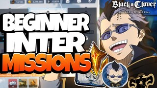 HOW TO COMPLETE ALL BEGINNER & INTERMEDIATE MAGE PATH'S MISSIONS (FULL GUIDE) - Black Clover Mobile