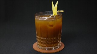 Espresso tonic coffee cocktail