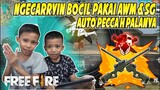 NGECARRYIN BOCIL PAKAI AWM + SHOTGUN AUTO PECCA PALANYA WKWK! - GARENA FREE FIRE