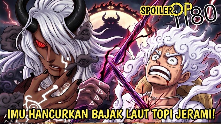 SPOILER ONE PIECE 1180 - GILA! IMU MEMASAK KRU TOPI JERAMI! API HITAM IMU SANGAT