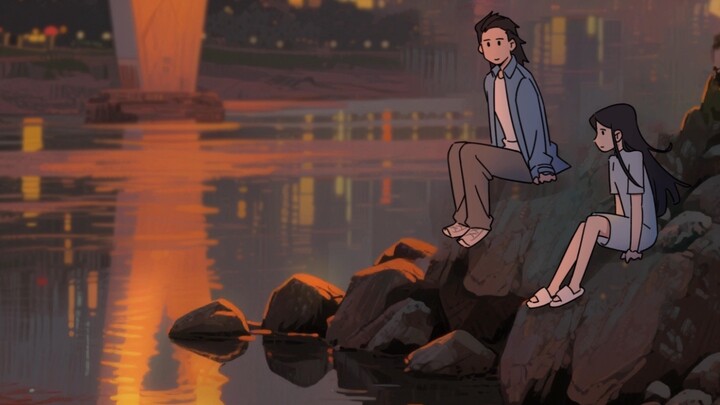 Go to the city where the girl you like lives, and when you leave...