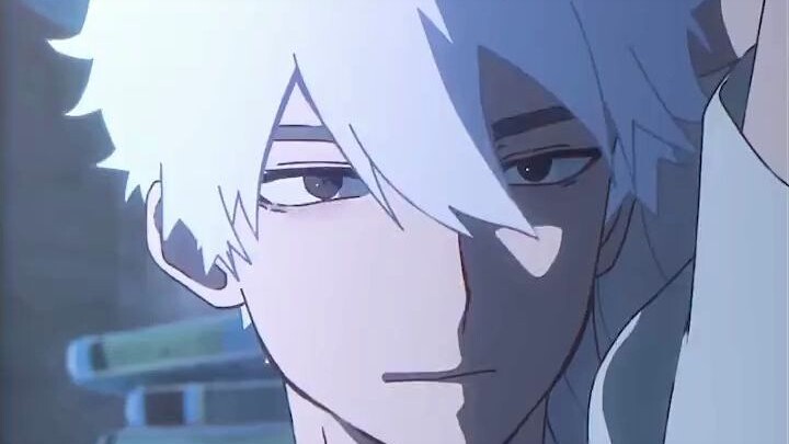 [ LINK CLICK ] This white hair is too handsome!