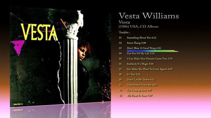 Vesta Williams (1986) Vesta [CD Album]