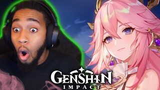 YAE MIKO IS FINALLY HERE!!! | Genshin Impact 2.5 Trailer Reaction!!!