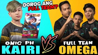 DOROG SA LING? ONIC KAIRI "LING GAMEPLAY" vs. OMEGA ESPORTS FULL TEAM ~ MOBILE LEGENDS