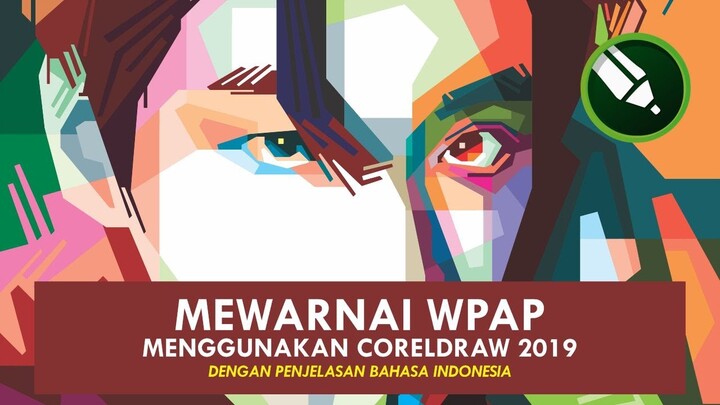 BELAJAR WPAP COLORING WAJAH BTS V (Tahap 2)