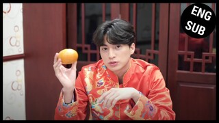 (ENG SUB) Gulf Kanawut Eating 9 Lucky dishes for Chinese New Year