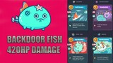 Season 19 Backdoor Fish 420HP Deal Damage - Axie Infinity