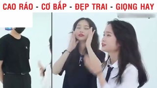 Cao ráo-Cơ bắp-Đẹp trai-Giọng hay - Gu của con gái là gì ? #giaitri