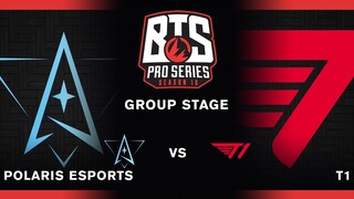 T1 vs POLARIS ESPORTS - SEA DOTA - BTS PRO SEASON 10 - DOTA 2 2 2022