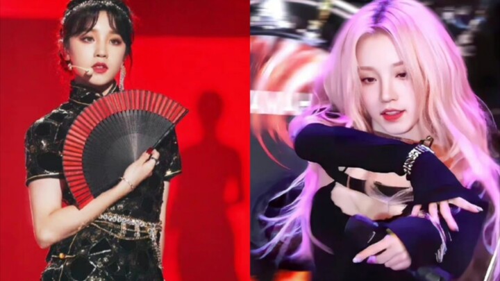 【Tống Vũ Kỳ】Tạo hình makeup ở Cbiz vs Kbiz!! Ở Cbiz, mình thấy style makeup và trang phục của Vũ Kỳ 