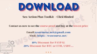 Seo Action Plan Toolkit – ClickMinded