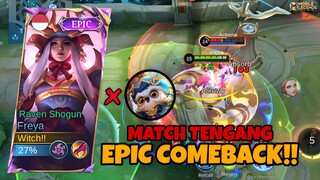 AKU MENCOBA COMBO MAUT!! FREYA X DIGGIE ft. @FyrleonzMLBB