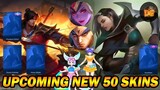 UPCOMING NEW 50 SKINS IN MOBILE LEGENDS