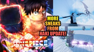 New Sneaks From Haki Update in A One Piece Game