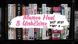 July 2021 | Manga haul & unboxing Part 2 | Fully Booked Midyear Sale, Tankobonbon packages