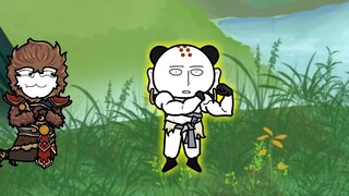 Episode 65 Animasi Patung Pasir Sun Xiaokong: Sun Xiaokong berubah menjadi pelatih dan mengawasi lat