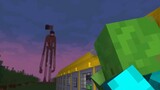 Monster School _ SIREN HEAD RIP WITHER GIANT APOCALYPSE ATTACK ESCAPE - Minecraft Animation