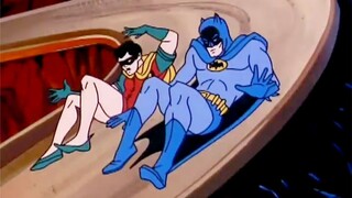 Batman, Batman yang paling keren! Sangat menyenangkan meluncur menuruni perosotan! ! !