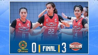 PVL 2022 | CHERY TIGGO defeated ARMY | GAME HIGHLIGHTS