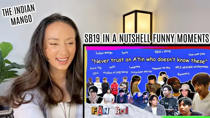 SB19 IN A NUTSHELL- FUNNY MOMENTS |FAN Boi updates| REACTION