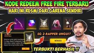 KODE REDEEM FREE FIRE TERBARU 12 JANUARI 2024 HARI INI