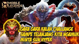 SOLO RANK KALAH TARUHAN KITA BUKA BAJU LANGSUNG NGAMUK MINTA SUN HYPERCARRY