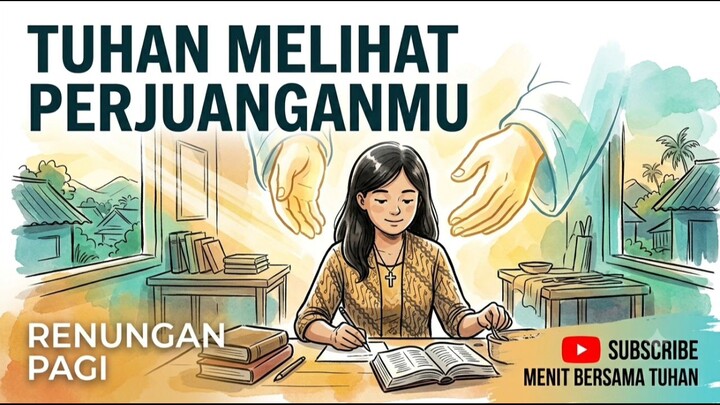 Renungan dan Doa Pagi 17 September 2026. Tuhan Melihat Perjuanganmu