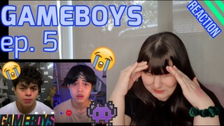 [BL] GAME BOYS EPISODE 5 - REACTION *FIRST BREAK UP?*