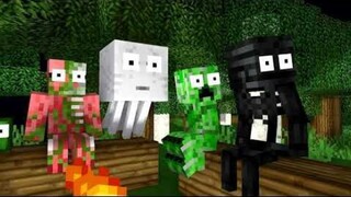 Monster Academy Episode 1840丨Scary Halloween 2022 Horror Challenge丨Minecraft Animation