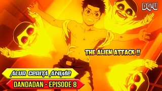 PERNYATAAN CINTA & SERANGAN ALIEN SERPO - ALUR CERITA ANIME DANDADAN - EPISODE 8