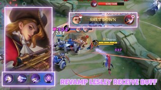 REVAMP LESLEY DEADLY SNIPER RECEIVE A BUFF ON HER PASSIVE MONTAGE - Raymarcc