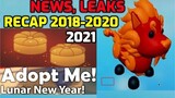 ADOPT ME 2021 LUNAR NEW YEAR UPDATE NEWS, LEAKS & 2018-2020 CHINESE NEW YEAR RECAP (GUARDIAN LION?)