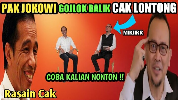 Viral ! Momen Lucu Presiden Jokowi Bersama Cak Lontong Bikin NGAKAK - Afri Sorong
