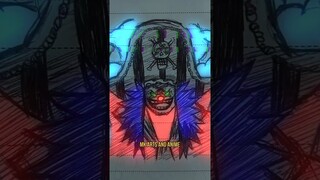 [ASMR]🤡Buggy🃏Drawing from ONE PIECE 🏴‍☠️(sketchbook) #shorts #satisfying #anime